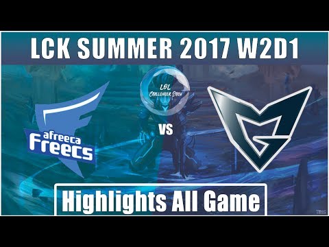 AFS vs SSG || Highlights All Game || LCK SUMMER 2017 || Afreeca Freecs vs Samsung