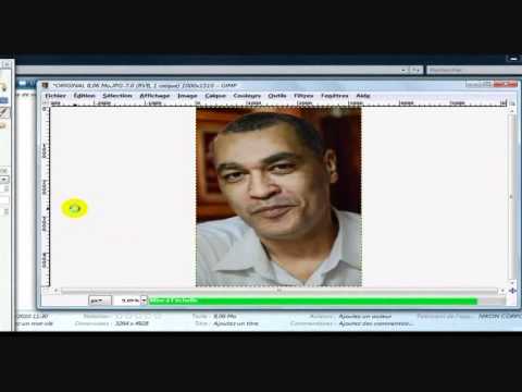 comment modifier un fichier xcf