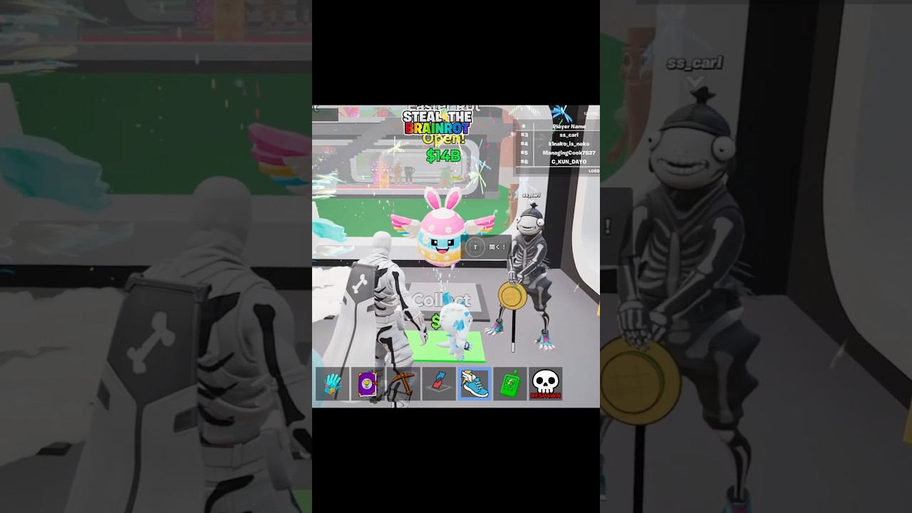 イースターロット開封！ #stealthebrainrot  #ブレインロット  #フォートナイト  #fortnite