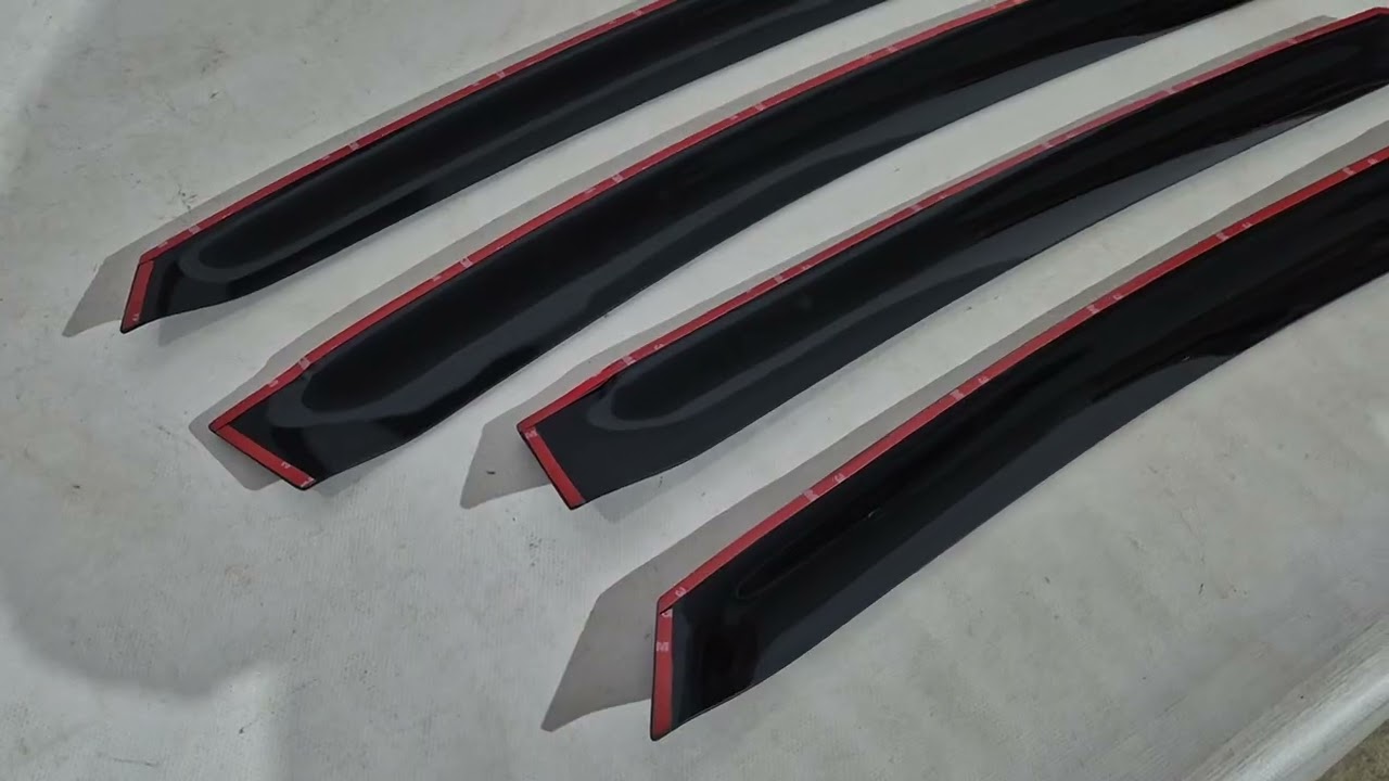 Ветровики на окна (4 шт, HIC) Video 1