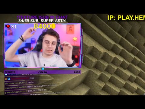 Hemerald rischia un infarto in live