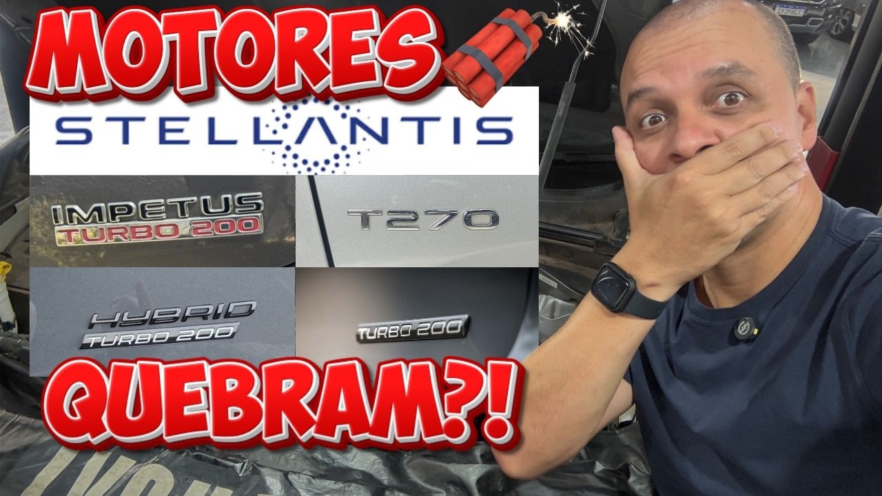 MOTORES T200, T270 e THP Stellantis CUIDADO!