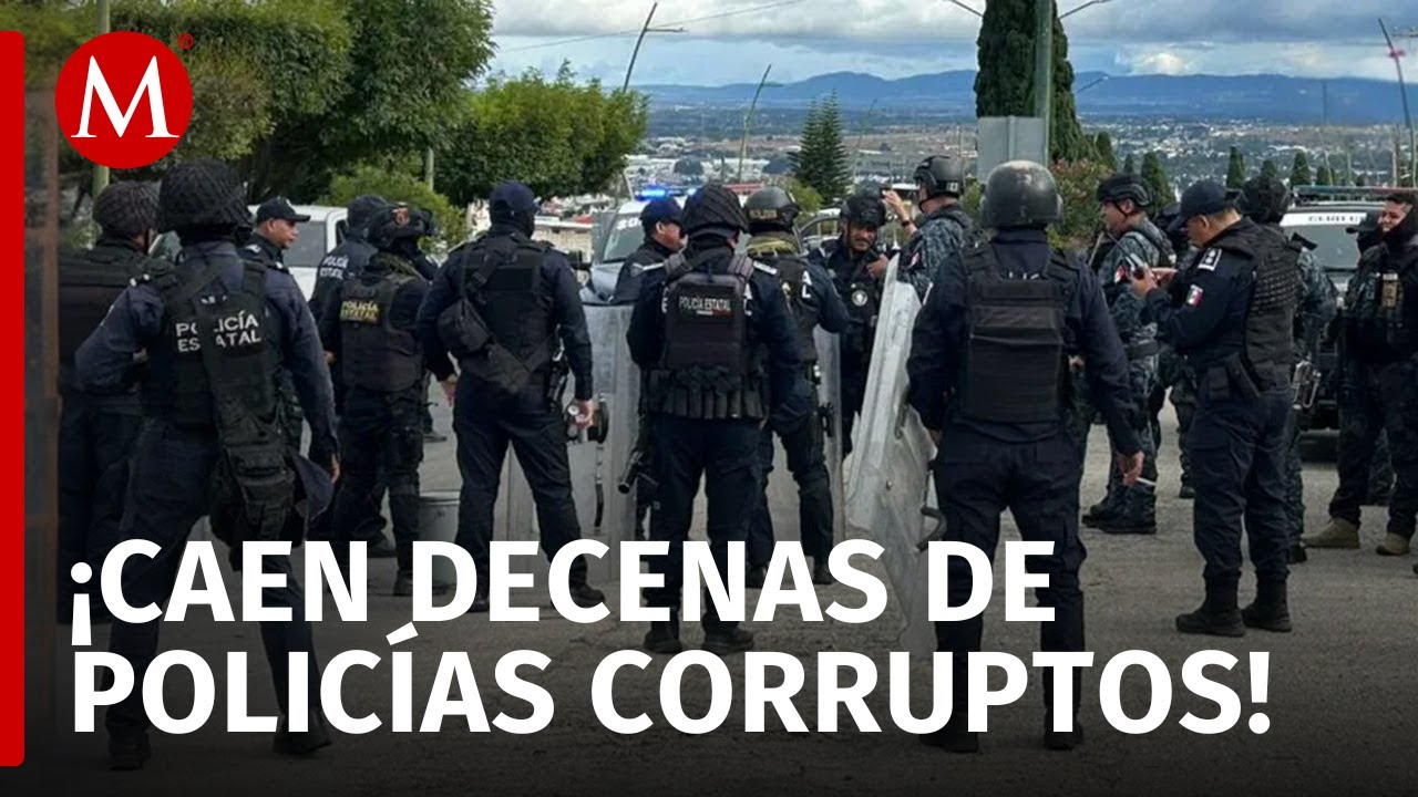 En Chiapas, 99 policías fueron detenidos por presuntos nexos con el crimen organizado