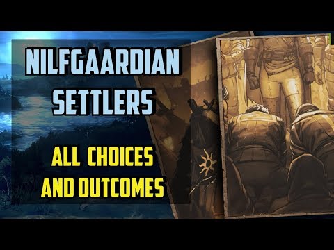 Nilfgaardian Settlers All choices - Thronebreaker the Witcher Tales - (A New Home)