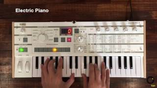 Video thumbnail for KORG microKORG S #1 | Play Presets Sound by soundrope