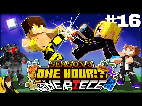 FIGHTING SANJI & UPGRADES?! | Minecraft - [One Hour One Piece S3 - #16]