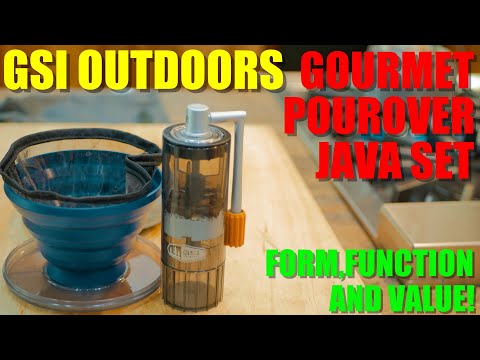 EASY Gourmet Coffee ON THE GO!! - The NEW GSI Gourmet Pour Over Java Set
