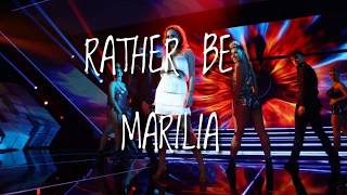 MARILIA - RATHER BE (LYRIC/LETRA)