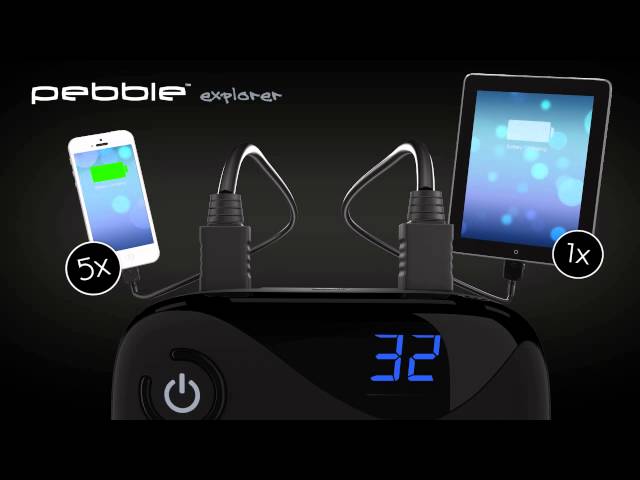 Video Teaser für Veho Pebble portable power - Power when you need it