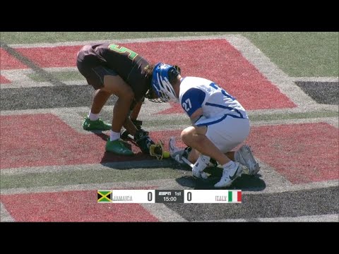 Jamaica vs Italy | Faceoff Highlights | 2023 World Lacrosse Championship | 6/23/23
