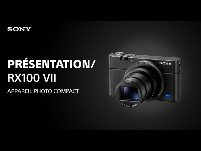 Vidéo SONY DSC-RX100 VII