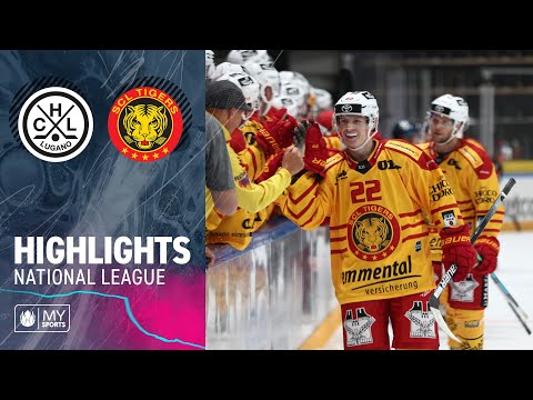 Lugano vs. SCL Tigers 1:4 – Highlights National League