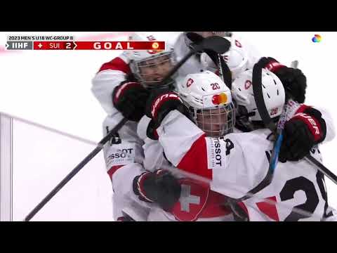 Jääkiekon U18 MM 2023 | Suomi - Sveitsi | Maalikooste