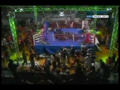 Luis Lazarte vs. John Reil Casimero. LAMENTABLE FINAL