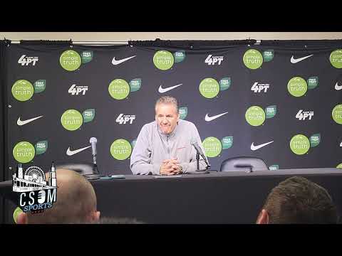 Coach John Calipari: Illinois vs Arkansas Postgame (11/28/24)