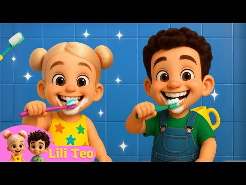 Canzone per Lavare i Denti | Lili Teo Canzoni e Video per Bambini