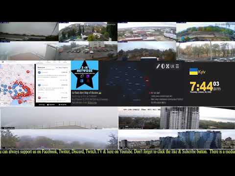 Live Ukraine alert system, News Update, Liveumap and Ukraine Live cams 10/19/2022