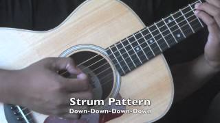 Chris Cab - Turn You on Guitar Tutorial