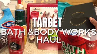 NEW! TARGET HAUL, BATH AND BODY WORKS AND NEW PLANNER