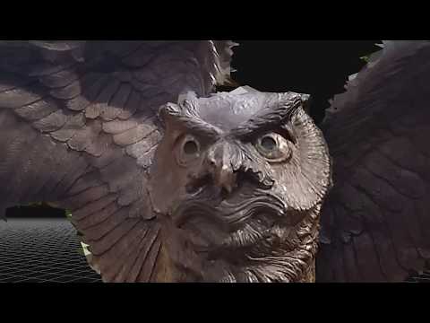 THE OWLS ARE NOT AS THEY SEEM - Test of 3DFlow's Zephyr