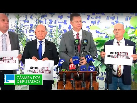EM BREVE: Coletiva sobre a criação da CPI do roubo dos aposentados - 30/04/2025