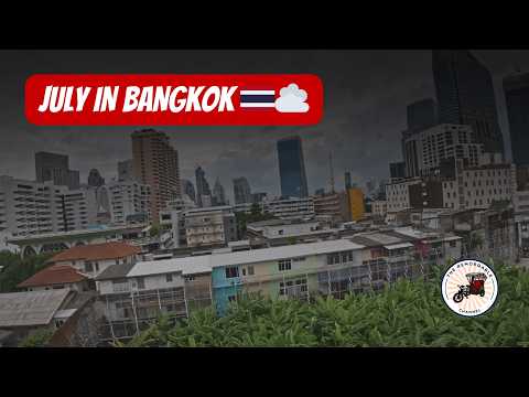 Rainy Season in Bangkok 🇹🇭 | Exploring Lumpini Park &amp; City Vibes