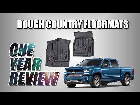 One Year Review: Rough Country Floor Mats - 2014 2015 2016 2017 Double Cab Silverado / Sierra