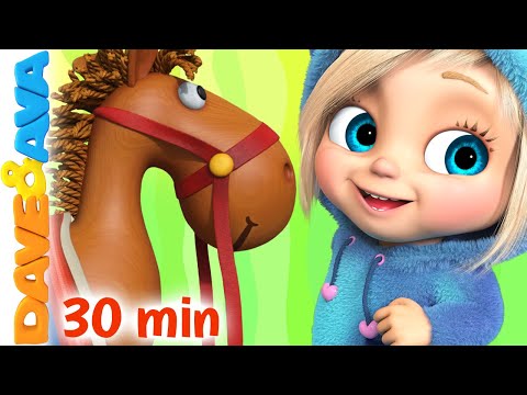 🤗 Alice the Camel and More Nursery Rhymes | Six Little Ducks | Baby Songs by Dave and Ava 🤗