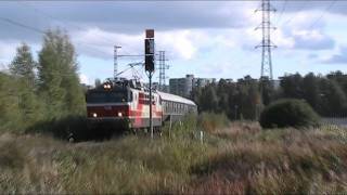 preview picture of video '30.08.2011 14:47 express train P701 passes Alppila.'
