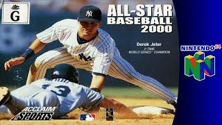 Nintendo 64 Longplay: All-Star Baseball 2000
