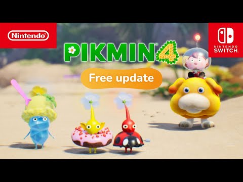 A free update is coming to Pikmin 4! (Nintendo Switch)