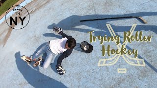 Trying Roller Hockey