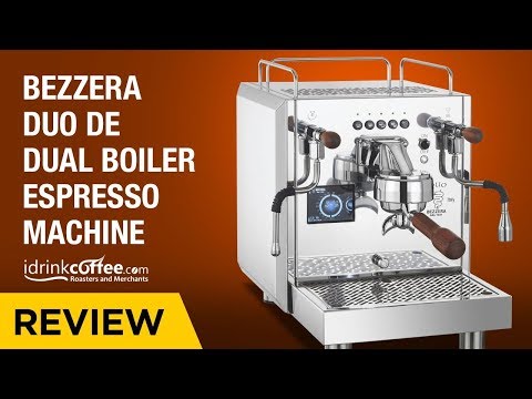 iDrinkCoffee.com Review - Bezzera Duo DE Dual Boiler Espresso Machine