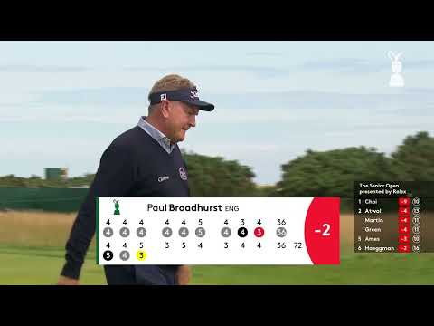 Round 3 Highlights From The Seniors Open Presented By Rolex