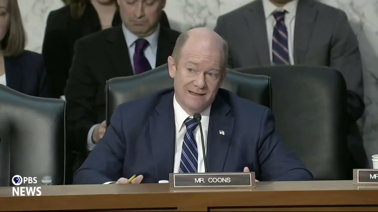 WATCH: Coons asks Bondi what she will do if Trump gives unethical or illegal order
