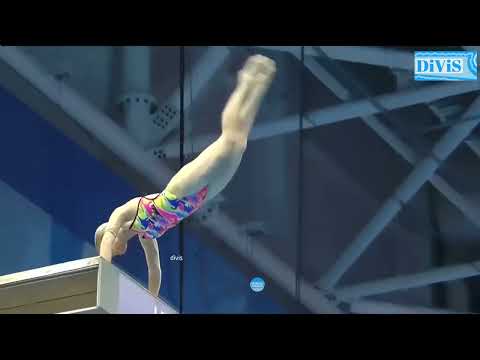 Sofiya Lyskun Ukraine l 10m Platform Diving Final Highlights