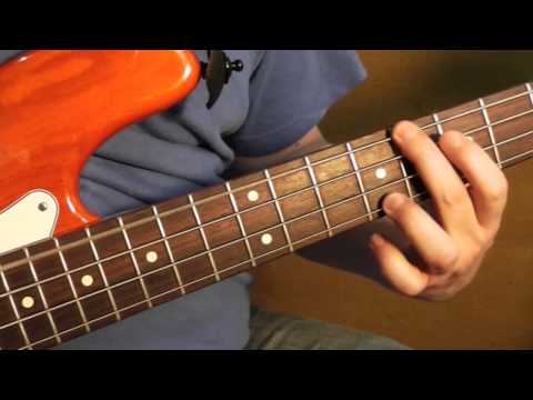 Four Strings Basslessons - Major Pentatonic Jam #2