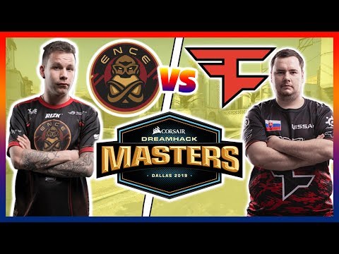 ENCE vs FaZe Highlights - DreamHack Masters Dallas 2019 * Dust2