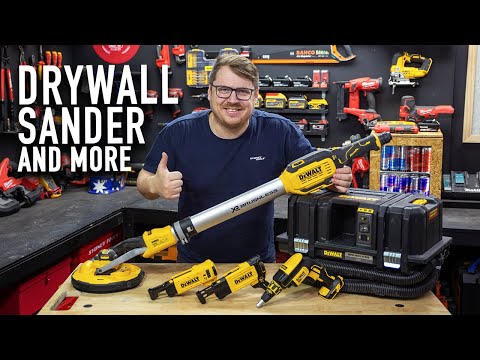 NEW 18v Drywall Sander from DeWalt AND MORE!!!
