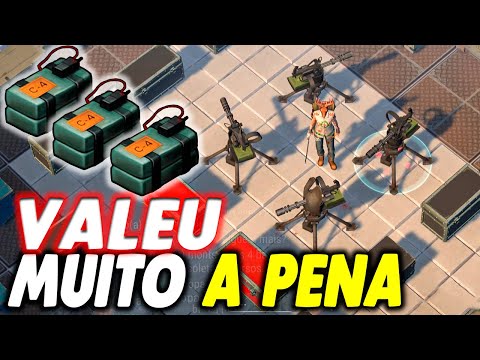 VALEU MUITO A PENA GASTA 2 C4 NA INVASÃO TOP - Last Day On Earth