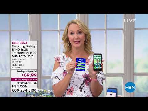 HSN | Electronic Connection Celebration featuring Samsung Tracfone 07.26.2019 - 07 AM