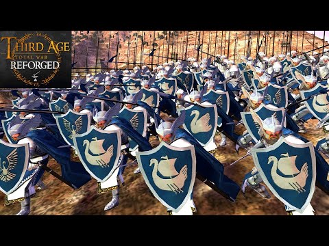 GRIMSLADE UNDER A NEW ASSAULT (Siege Battle) - Third Age: Total War (Reforged)