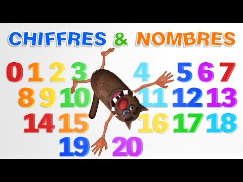 Apprendre aux enfants les chiffres les nombres (Learn numbers for kids, Toddlers) 4K
