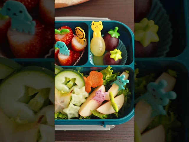 Vídeo relacionado con Mepal - Fiambrera Campus - Bento Box para Niños - Lonchera con Compartimento Bento y Tenedor - Fiambrera con Cierre de Clip - Sin BPA y apta para Lavavajillas - 750 ml - Little Farm