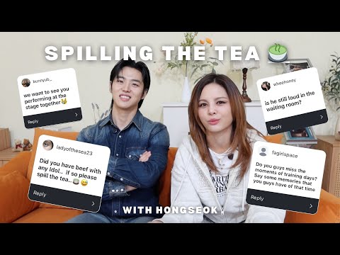 We had beef with another idol…? (Q&A with Hongseok)