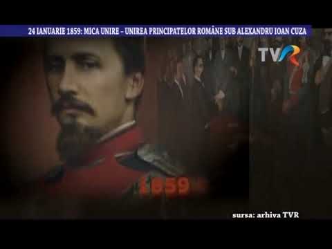 24 ianuarie 1859: Mica Unire - Unirea Principatelor Romane sub Alexandru Ioan Cuza