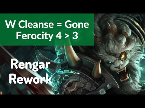 Rengar Rework 2021 | W Cleanse Removed - League of Legends