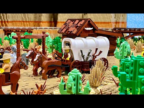 Die letzte Folge: Wilder Westen fertig! - Lego Western Welt Teil 28.