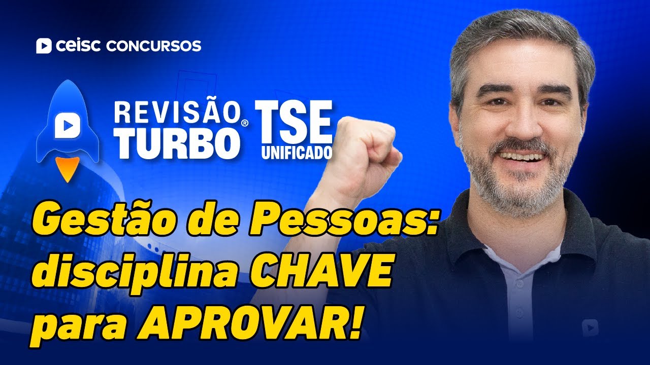 🔥 Concurso TSE Unificado: Gabarite Gestão de Pessoas | Técnico Judiciário