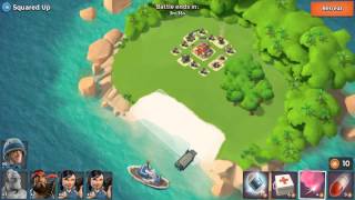 Boom Beach Gameplay Walkthrough - Squared Up for Android/IOS